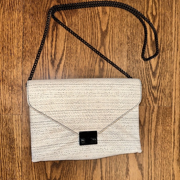 Loeffler Randall black and white leather cross body - Picture 3 of 16